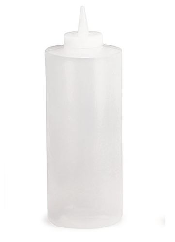 TC32C SQUEEZE BOTTLE 32OZ CLEAR 1DZ/CS