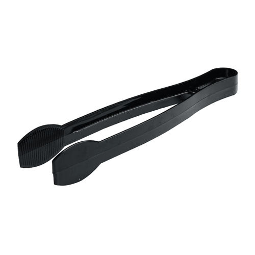 TG9B CATER TONGS 9" BLACK INDIVIDUALLY WRAPPED  48EA/CS