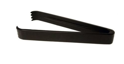 TONG065DSPBL TONGS 6" BLACK DISPOSABLE  (144/CS) (TN-65B)
