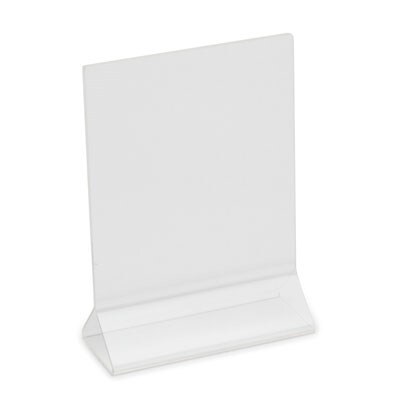 TT57 MENU HOLDER/TABLE TENT 5X7 CLEAR ACRYLIC