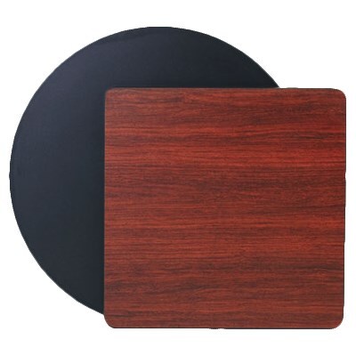 TTBM3048 TABLE TOP 30X48 BLACK/ MAHOGANY PK:1