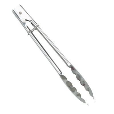 UT09HD UTILITY TONGS 9" STAINLESS HEAVY DUTY