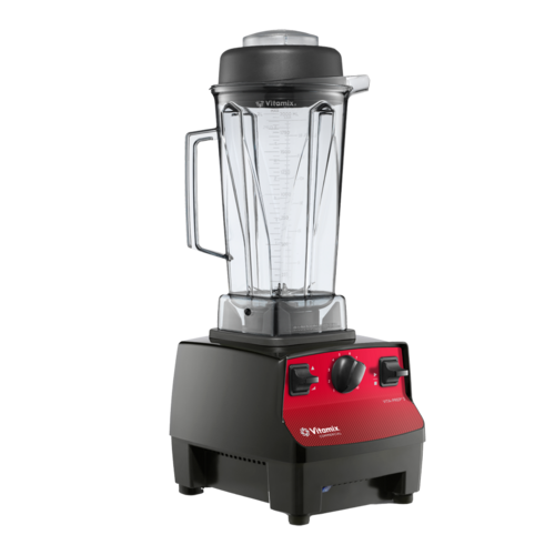 VM 062826 VITA MIX PREP 3 BLENDER COMPLETE 64OZ PC BLACK / RED BASE 120V (1005)