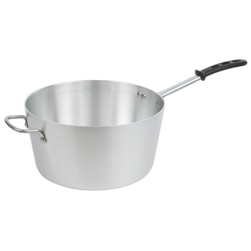 VOL-68310 TAPERED ALUMINUM SAUCE PAN 10 QUART WITH GRIP HANDLE  3EA/CS  FITS LID:67320