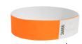 WRISTBANDOR TYVEK WRISTBAND NEON ORANGE - 10" X 3/4" (500/PKG)