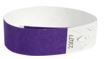 WRISTBANDPUR TYVEK WRISTBAND -  PURPLE -  10" X 3/4" (500/PKG)