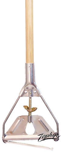 MOPHANDLE MOPHANDLE 54" WOOD QUICK CHANGE  6/CS * MOPSTKQCHD