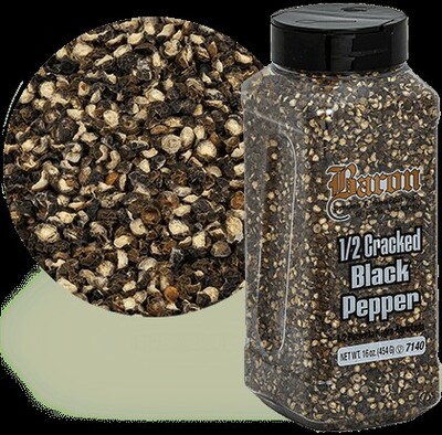 BS-7040 GROUND BLACK PEPPER - 16OZ