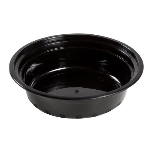 RC-32 MICROWAVABLE CASSEROLE ROUND 32 OZ COMBO BLACK ( 150 / CS ) 7"X2"