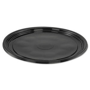 16" ROUND BLACK CATER TRAY (25EA/CS) (659032)