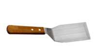 AM-19007 HAMBURGER TURNER 3X5 WOODEN HANDLE