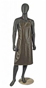 APRVB BIB APRON 25"X28" HEAVY DUTY VINYL BROWN