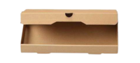 AR377470 FLAT BREAD BOX 15X7X1.5   50/CS