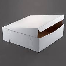 BBX16165 BAKERY BOX 16X16X5 WHITE  50/CS