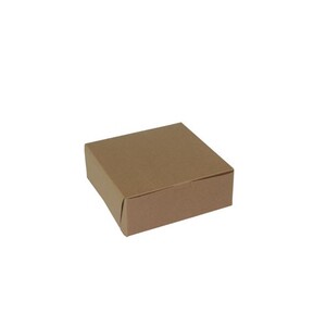 BBX883BRN BAKERY BOX 8X8X3 KRAFT 0937K 250 / BL