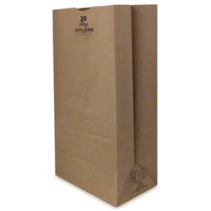 BROWN BAG 20# TALL (500/SL) (2SL=1BALE)