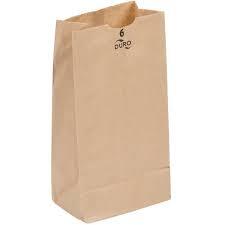 BROWN BAG 6#  (500/SL) (4SL=1BALE)