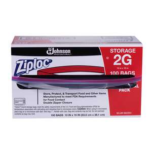 STORAGE BAG 2 GAL 15.5X13  1.75 MIL (100/CS)