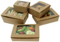 #1 TAKEOUT BOX KRAFT W/WINDOW  360/CS