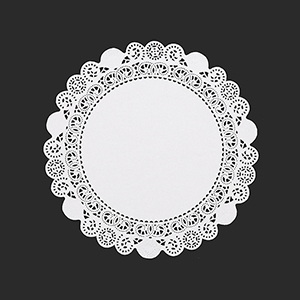 BLA12 12" LACE DOILIES  (10BX/500)