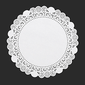 BLA14 14" LACE DOILIES (10/250)