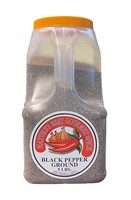 GROUND BLACK PEPPER - 5# HANDLED JUG