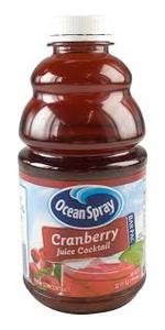 CRANBERRY BARPAC 32OZ OCEAN SPRAY  12EA/CS