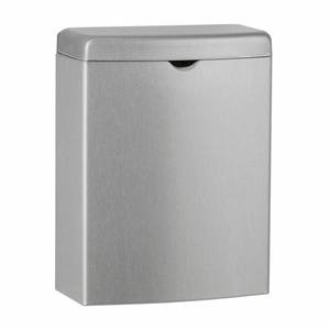 SANITARY NAPKIN RECEPTACLE WALLMOUNT SS