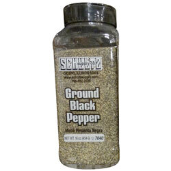 GROUND BLACK PEPPER 25 POUND DUSTLESS