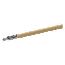 THREADED HANDLE W/ METAL TIP 60" X 15/16" DIAM (12 / CS)