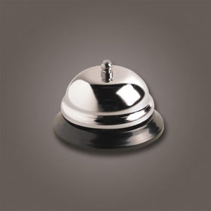 CALL BELL 3-3/8" NICKEL PLATED