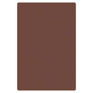 CUTTING BOARD BROWN 12X18X1/2