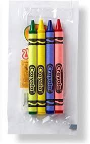 CRAYONS CRAYOLA  4 PACK   (360/CS)