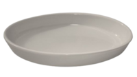 CH DC544 OVAL BAKING DISH 32OZ/11.25X7X1.5 ULTRA WHITE  1DZ/CS