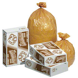 CAN LINER 33 GAL/33X39 MEDIUM BUFF .55MIL  (10/25/CS)