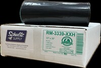 CAN LINER  XTRA-HEAVY BLACK 33X39 STAR (33 GAL)100/CS  1.35MIL