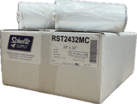 CAN LINER 12-16 GAL HEAVY CLEAR .60MIL   500/CS
