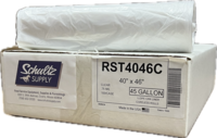 CAN LINER 40-45GAL/40X46 HEAVY CLEAR .75MIL  (100 /CS)
