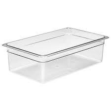 FOOD PAN POLY FULL SIZE 6" DEEP     6EA/CS