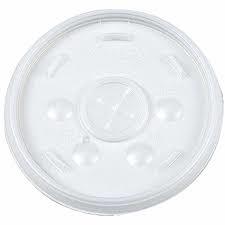 STRAW SLOT LID TRANSLUSCENT   (10PK/100)