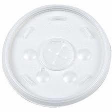 STRAW SLOT LID TRANSLUSCENT   (10PK/100)