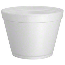 D16MJ32 16OZ FOAM SQUAT FOOD CONTAINER  (20PK/25)