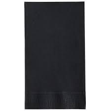 2 PLY DINNER NAPKIN BLACK   (1M/CS)