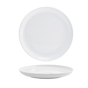 PLATE 11.5" HARMONY WHITE 6EA/CS