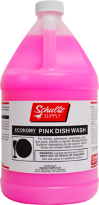 SCHULTZ ECONOMY PINK DISHWASH-5GAL PAIL