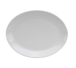 PLATTER 11"X8.5" COUPE UND  1DZ