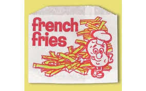 FFB48754 FRENCH FRY BAG 4-7/8 X 4" (10BX/1000/CS)