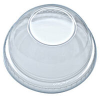 DOME LID W/ HOLE 16-24OZ 1M/CS