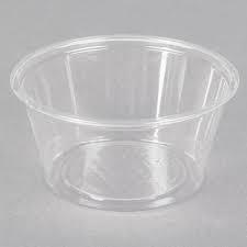 FK-GPC200 2OZ PLASTIC SOUFFLE CUP PLAIN   (2M/CS)