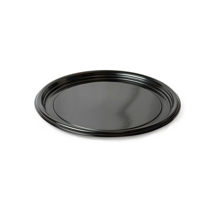 FLS7210TF 12" ROUND BLACK CATER TRAY (25/CS)